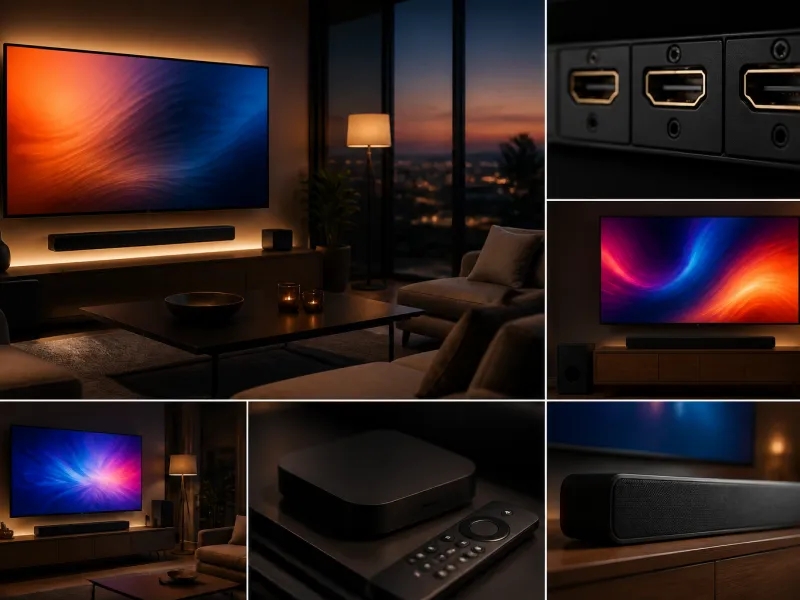 Shop: OLED and QLED TVs, Soundbars, Streaming Devices and Accessories